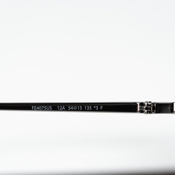 Fendi FIRST CRYSTAL Men Sunglasses Silver Grey Oval FE4075US 12A NEW AUTHENTIC - Picture 9 of 12